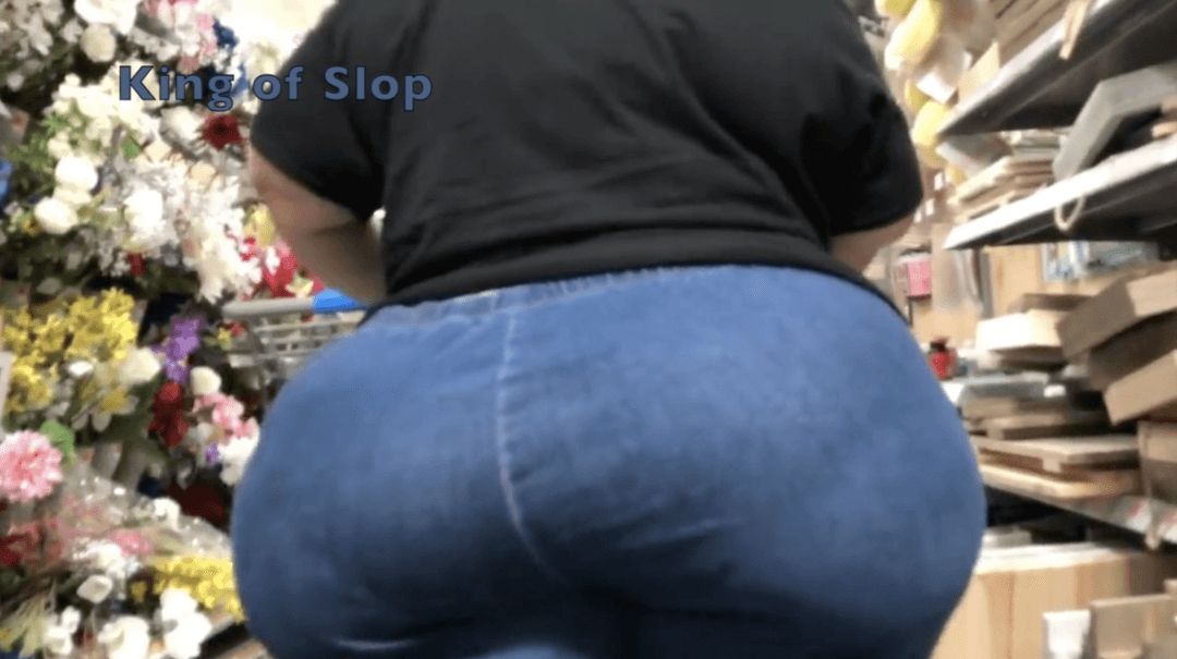 Dry Hump My Big Sloppy SSBBW Ass In Public