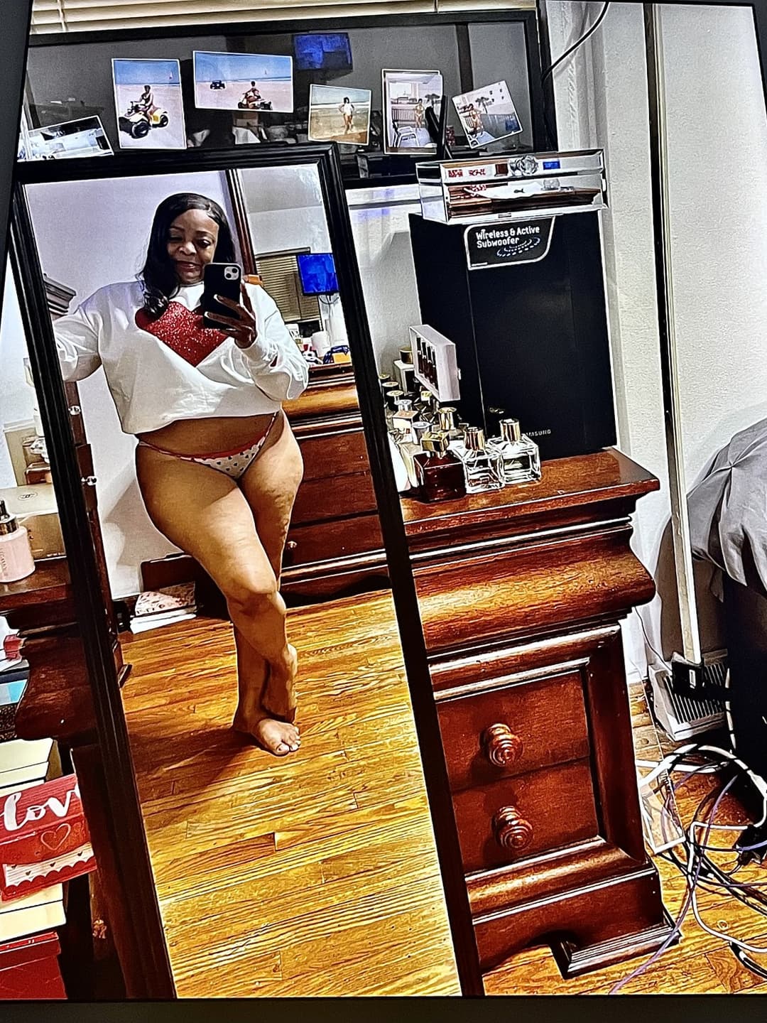 My black milf grandma, mama