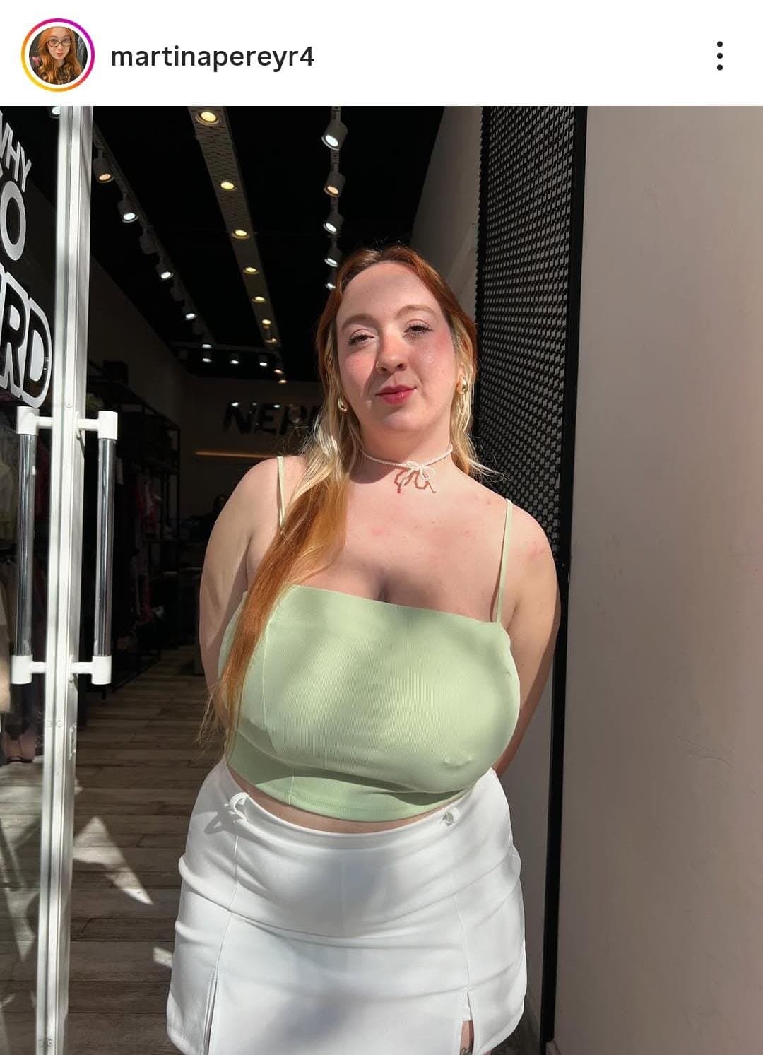 RedHead Goddess Curvy OnlyFans - Martina Pereyra Pelirroja Tetona Argentina