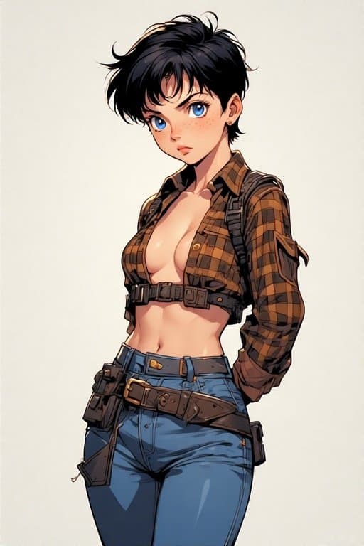 Fallout inspired AI - Curie, Cait, and Piper | Non-nude