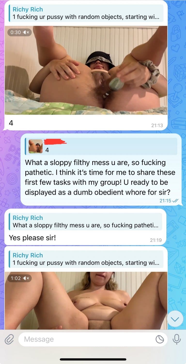 Her parents were home so I made the DUMB WEBSLUT fuck both holes quietly in her bedroom ??