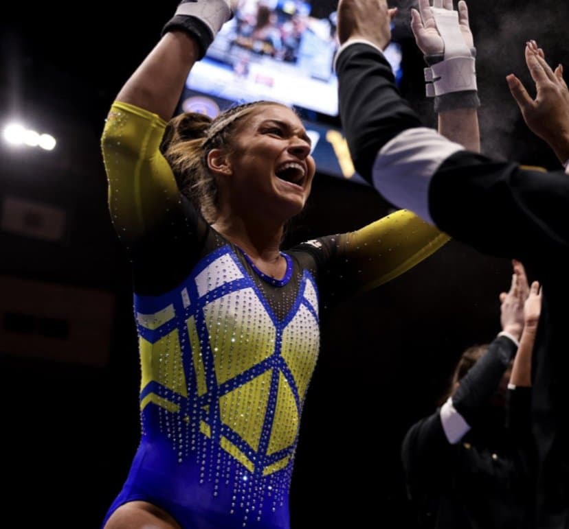 Kailey Gillings Pitt gymnast