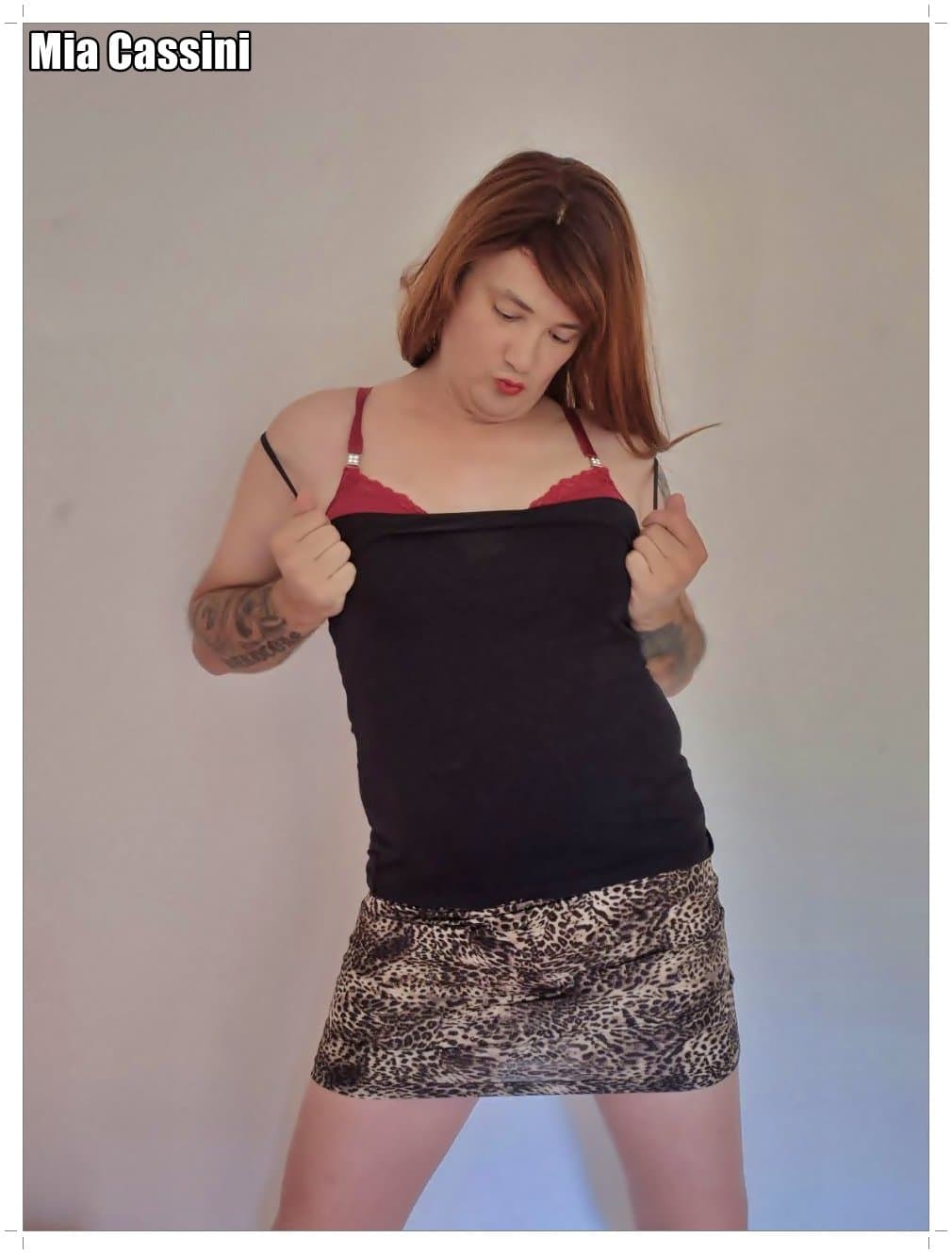 Leopard Miniskirt