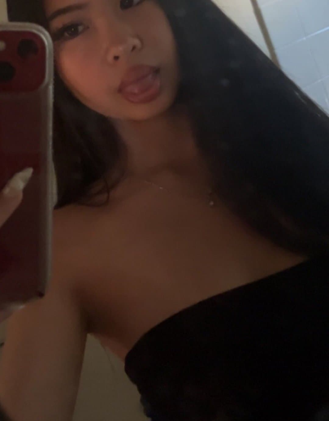 Friends asian girlfriend