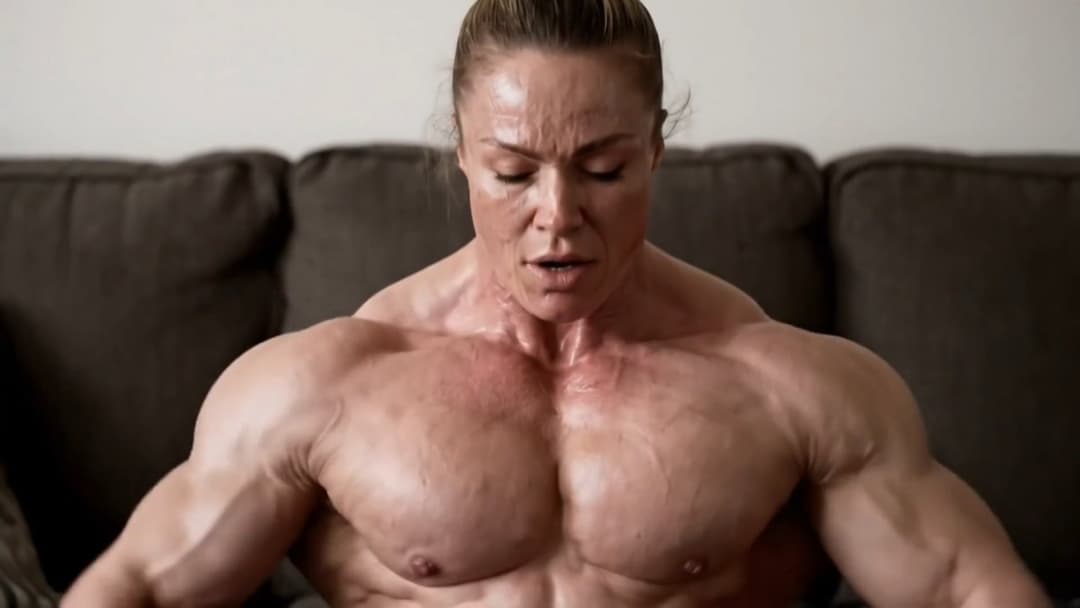 Hypertrophic muscular nudism