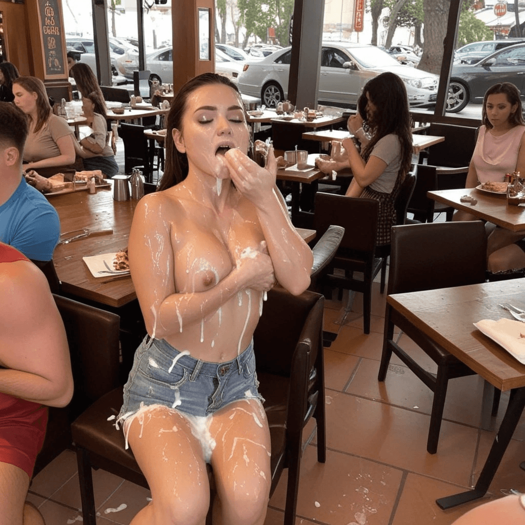 Ia bukkake cumwalk 2