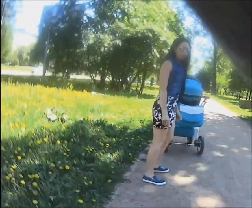 prank-he pulled her skirt up in public!