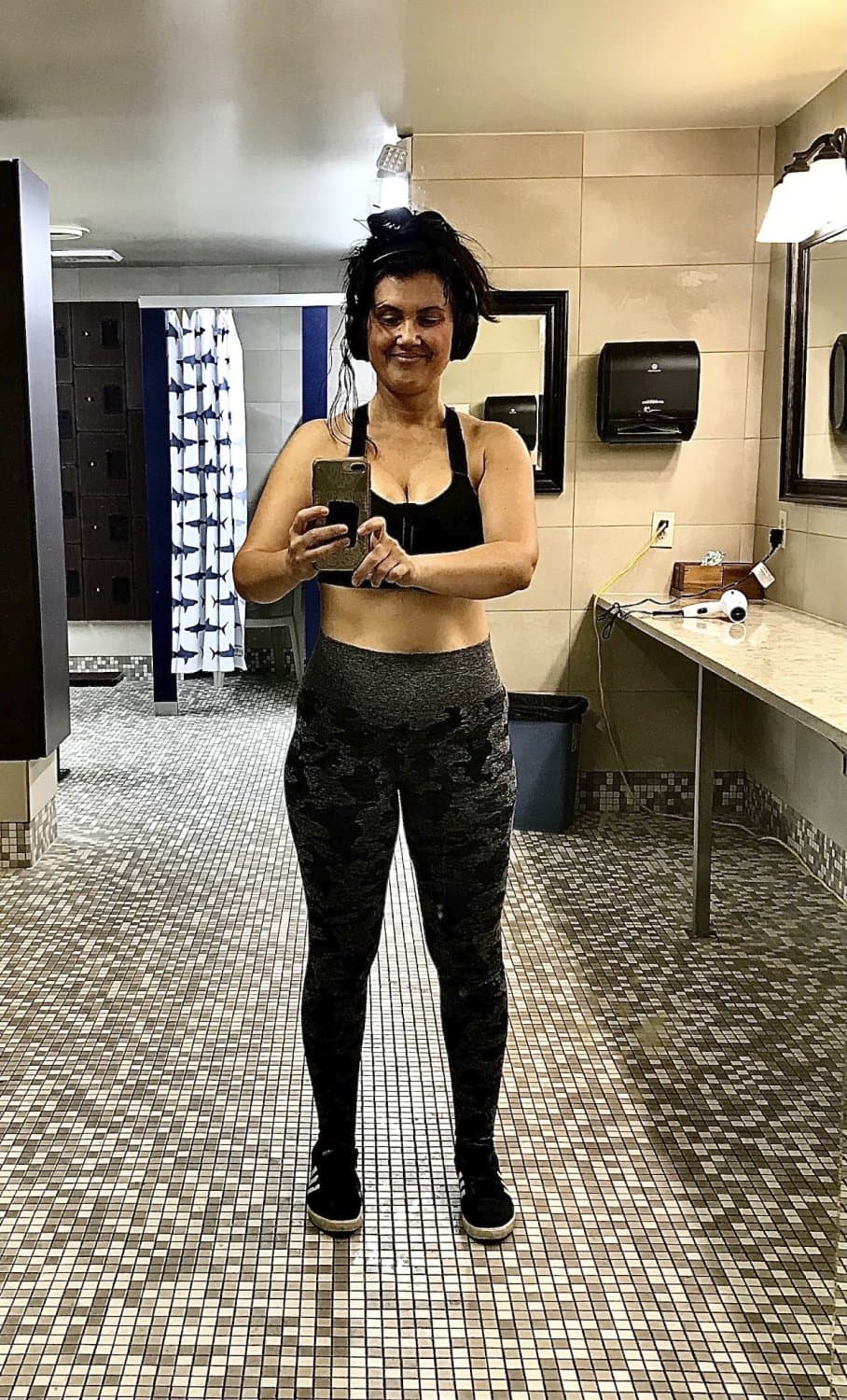 Best Friends mom working out