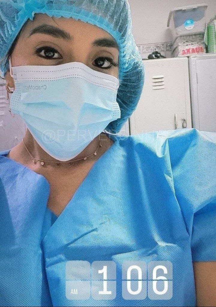 Essas mina de enfermagem não tem uma que não seja puta...