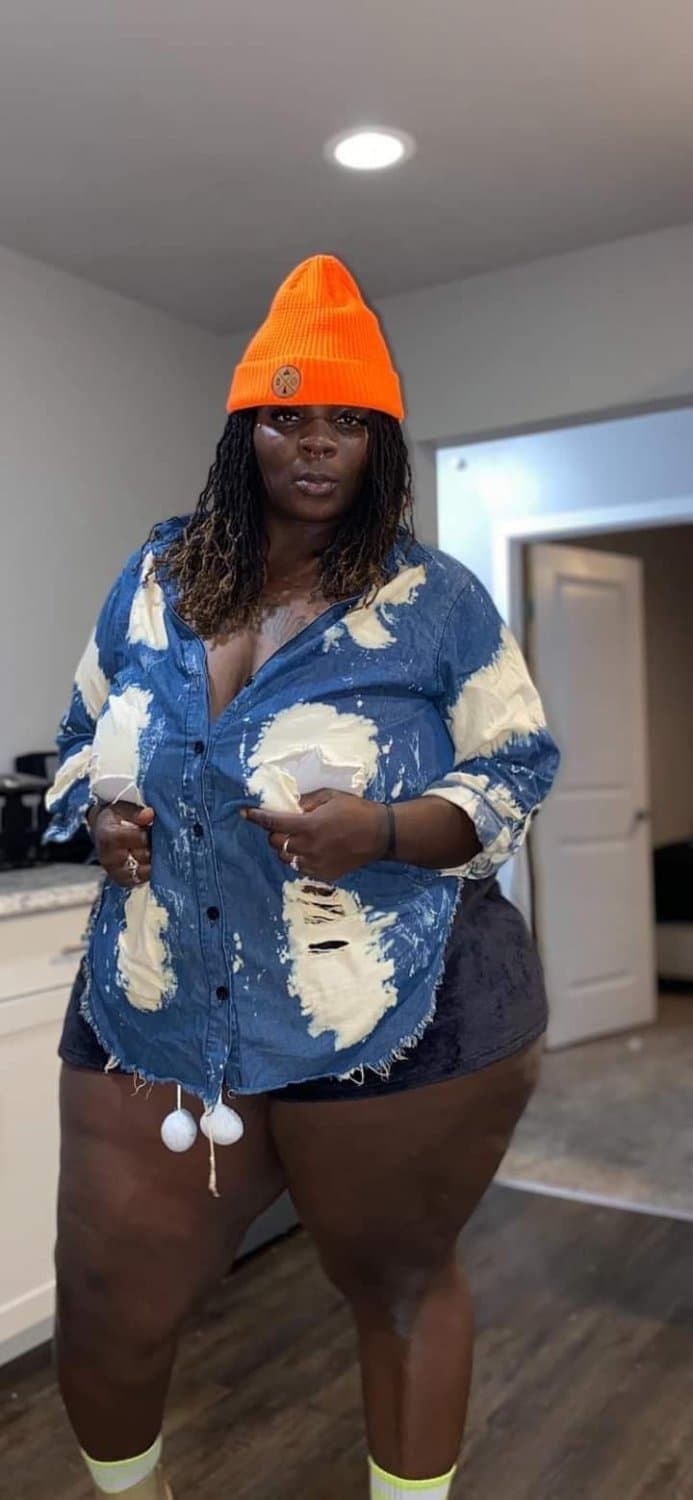 Dark Chocolate SSBBW Ebony Cougar I Would Not Pull Out 15