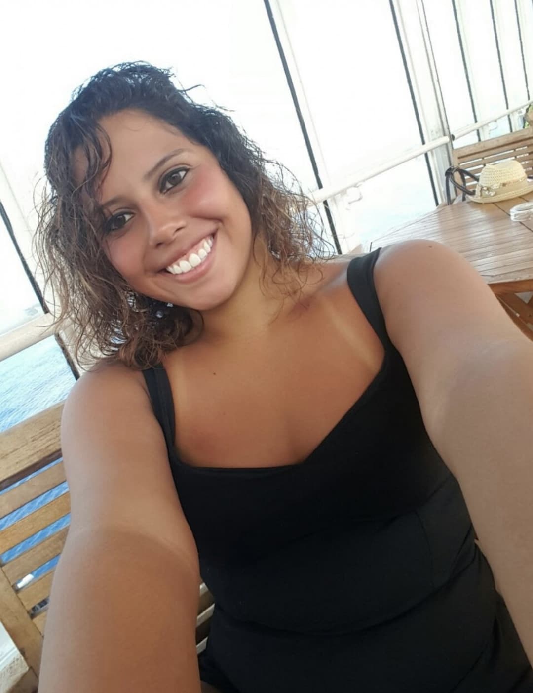 Cute Latina wife Melissa Moreno Davila gets her first bbc creampie. Hubby Films