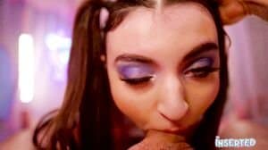 Inserted POV of Puffy Nipple star. Julia James.