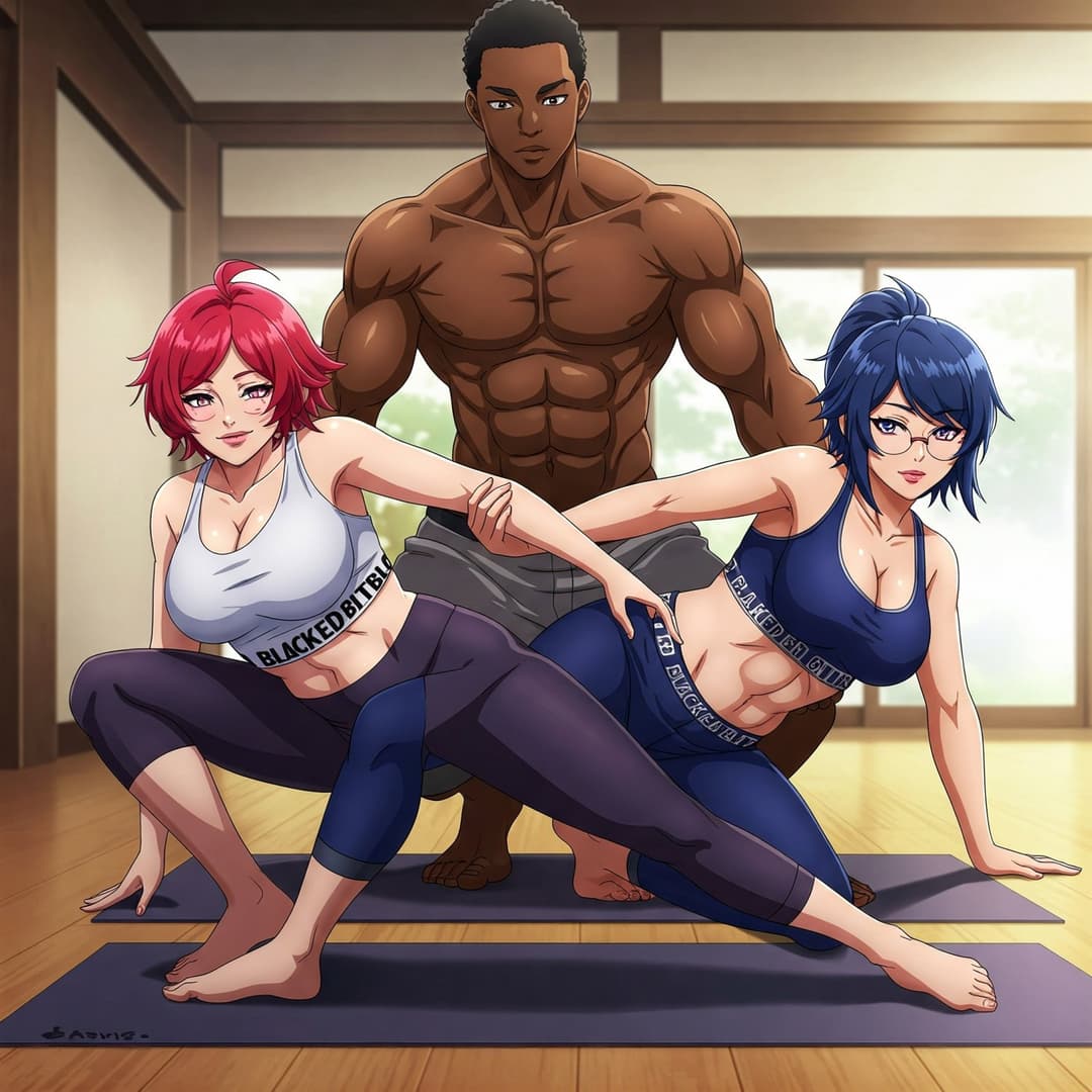 Gemini Ai generated, hentai, blacked