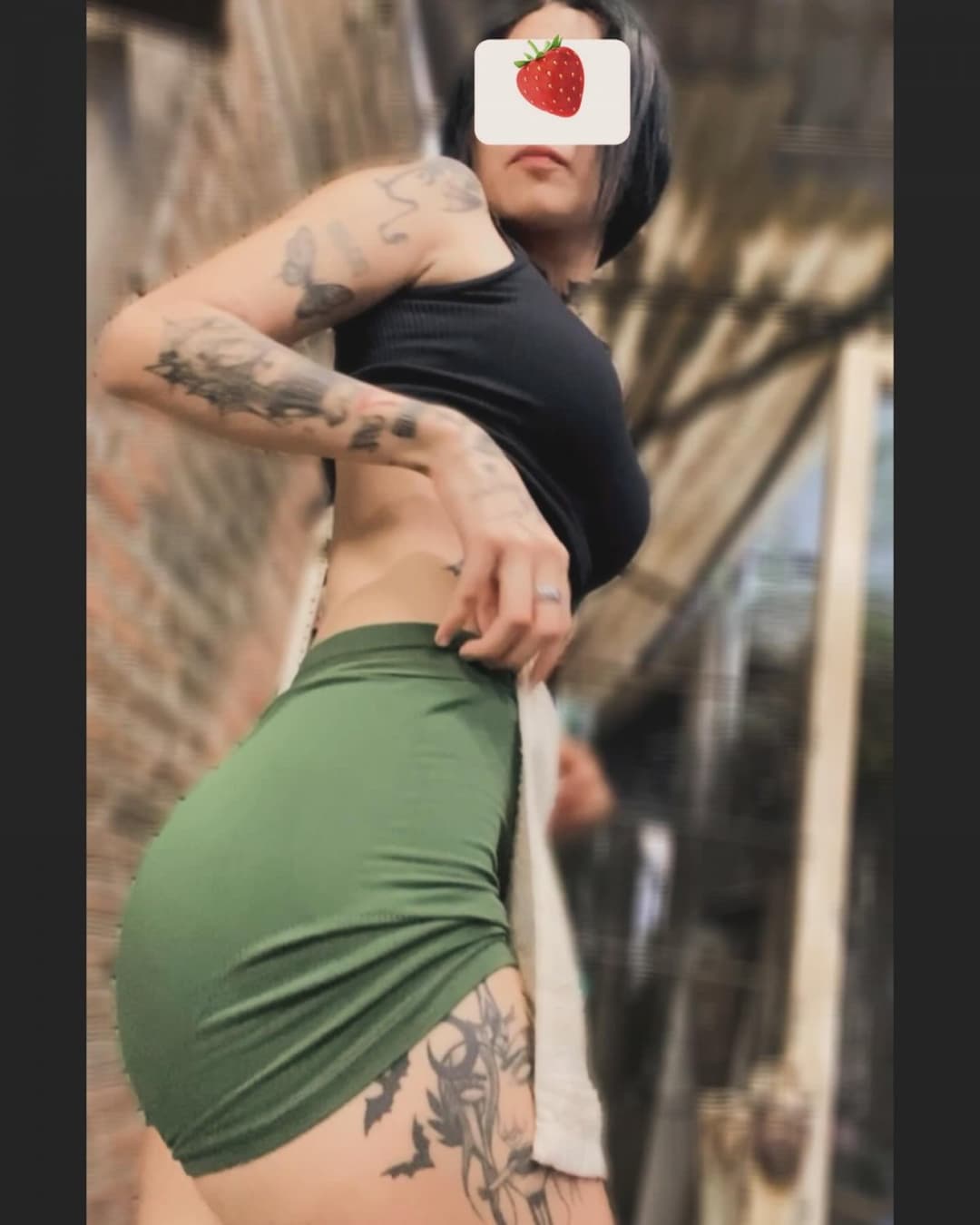 Flaquita tatuada
