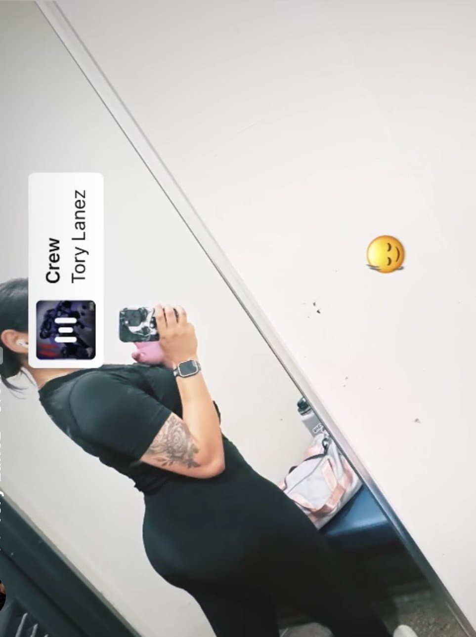 thick latina milf shows off her gains