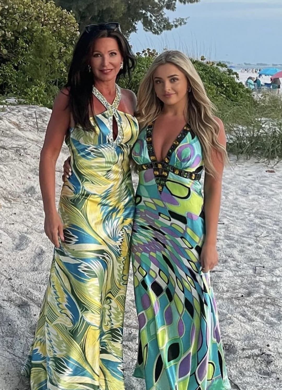 Her daughter looks pissed everyone is gonna beat off to her mom on milf Monday, not her