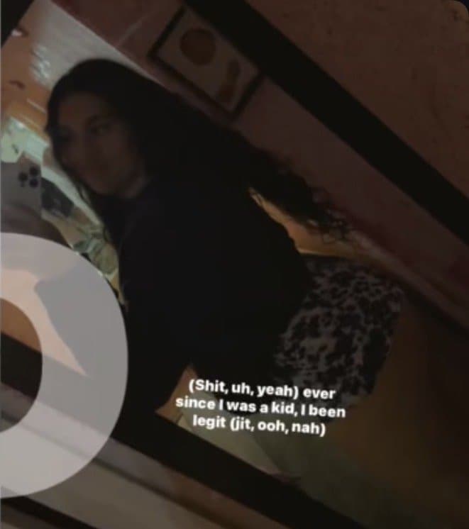 Sexy NRI Indian teen with ugly face but biggest ass ever ??