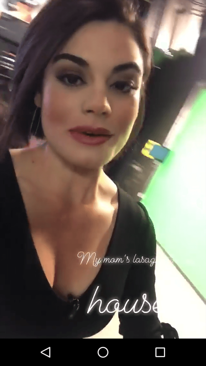 News anchor Camilla Rambaldi