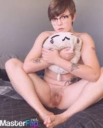 Cute girl Lain before and after - From cock to pussy