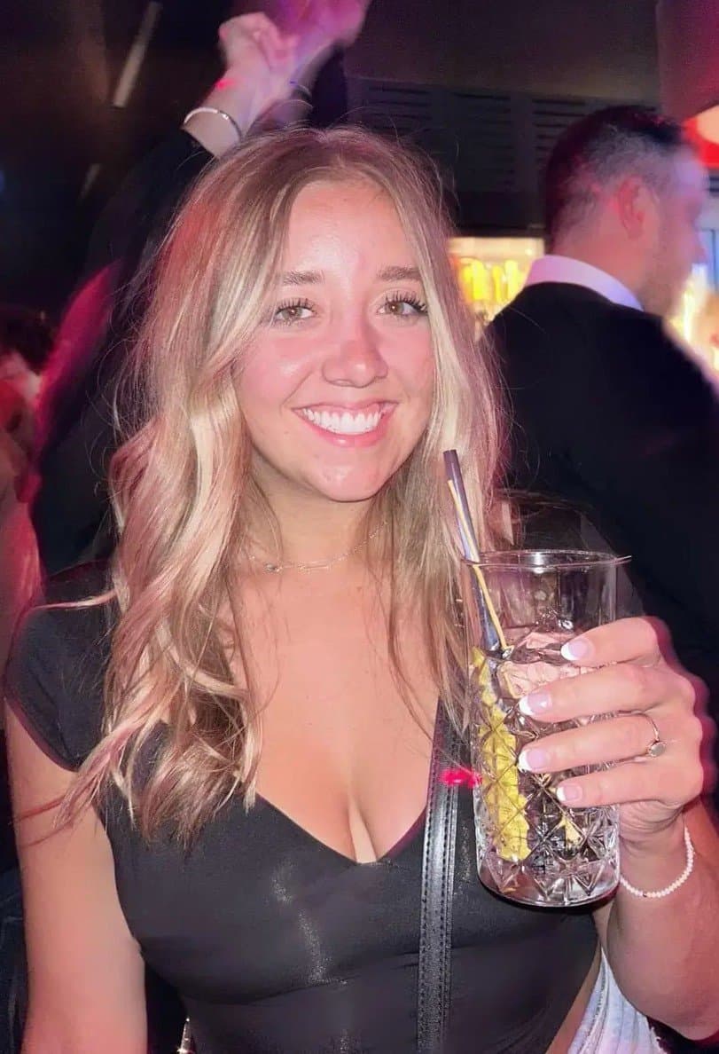 Blonde good girl next door Bailey turns into a slutty whore party chic with a few drinks she a freak