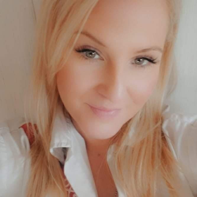 Blonde shared wife. Swingers.