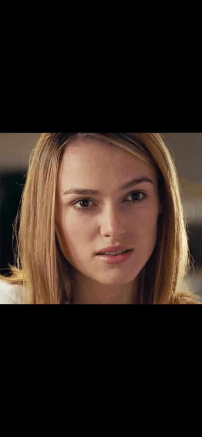 Keira Knightley is a perfect cum target at any age (from 18 to 40)