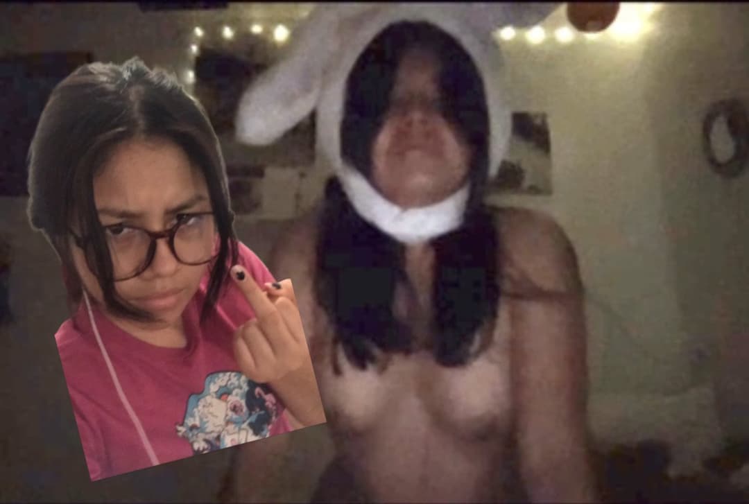 beaner teen studying to get a good job and send money to her family in mexico.