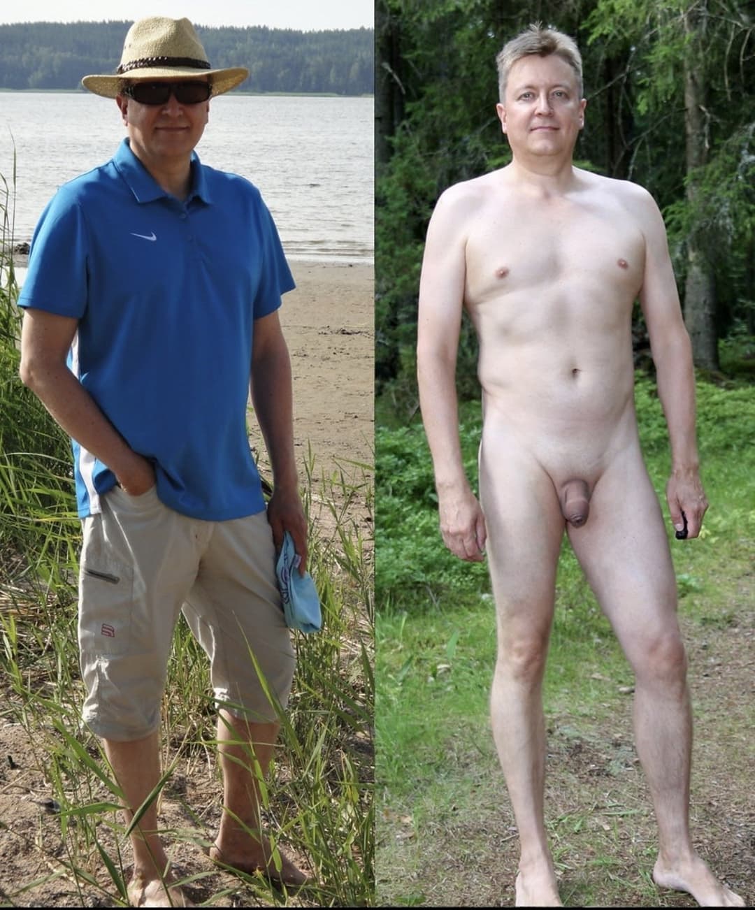 Amateurs Dressed Undressed - women & men