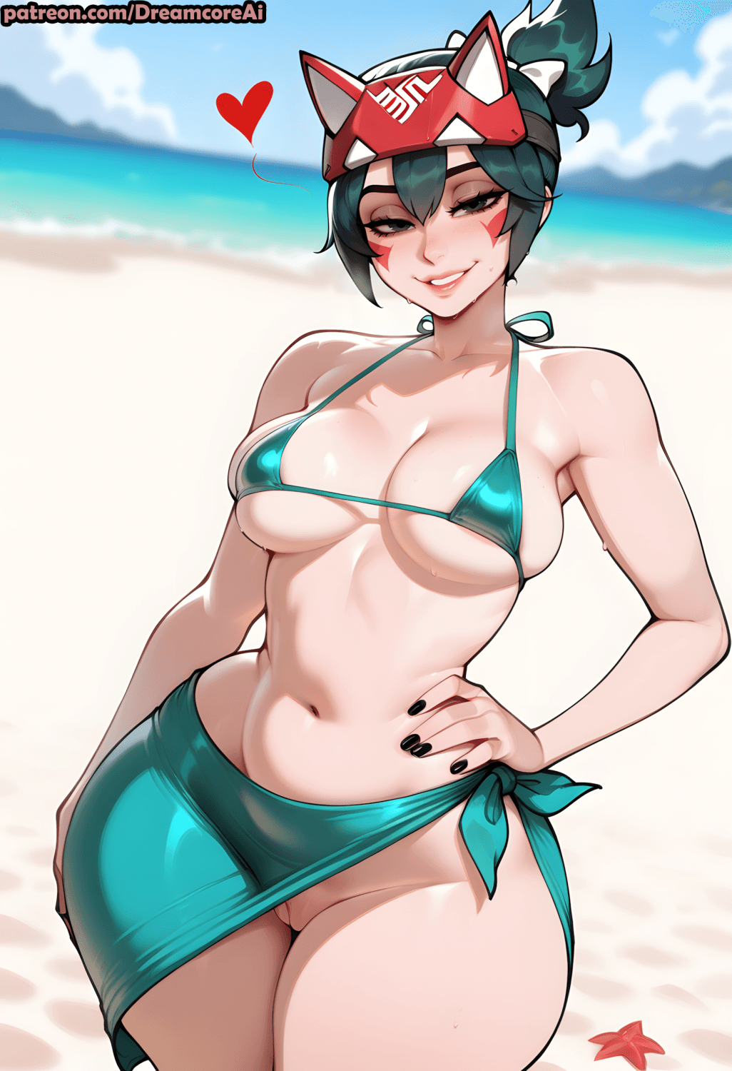 Kiriko Overwatch anime hentai 3d comics AI generated ahegao rule34 animation big tits ass pawg NSFW