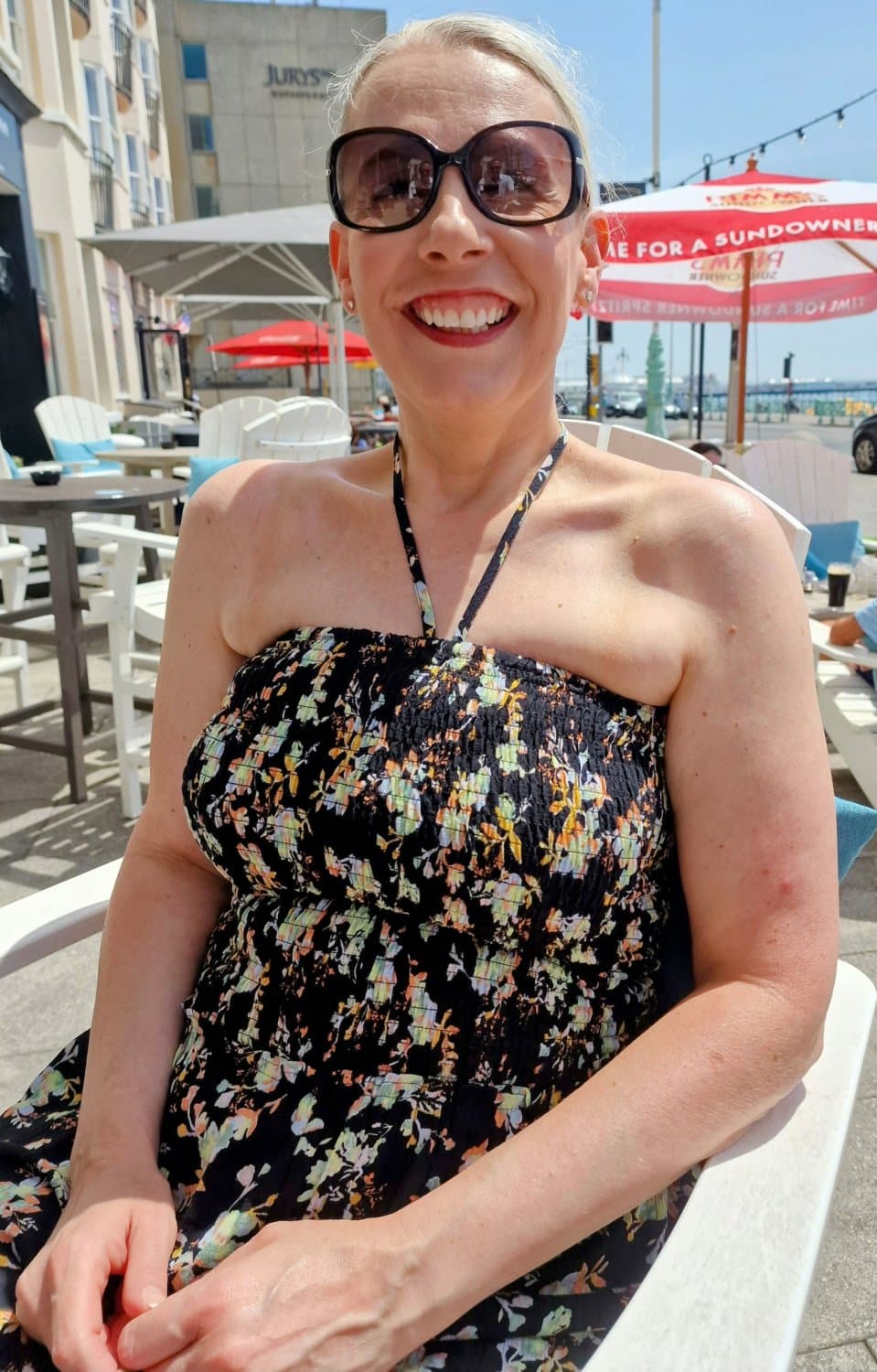 Mature Chubby UK Blonde With Big Saggy Tits