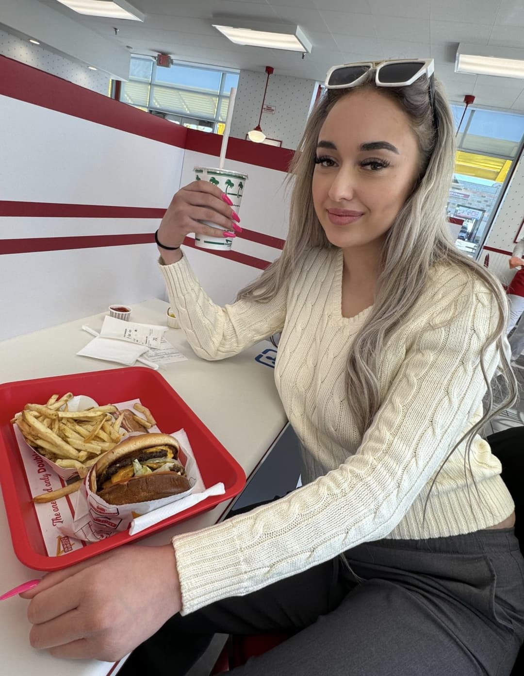 You hungry? Or just hungry for me?