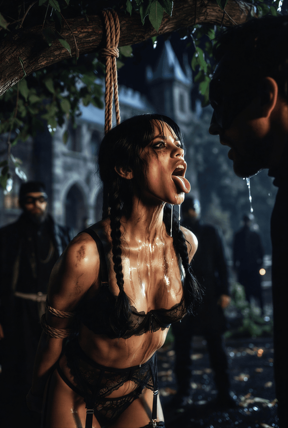 Wednesday Addams – Tortured by Crackstone’s Fanatics - PREVIEW (130 Images)