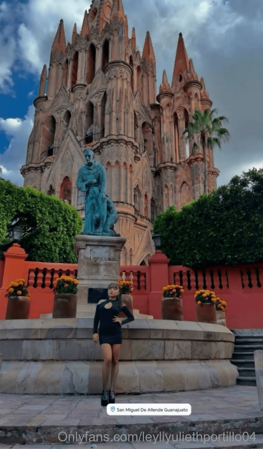 Leyli Yulieth Portillo exibicionismo en público