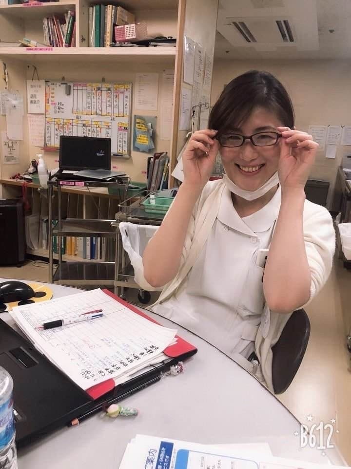 Japanese middle aged nurse