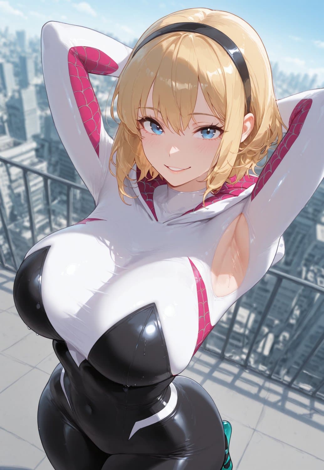 Spider-Gwen - Ghost-Spider [AI] P1