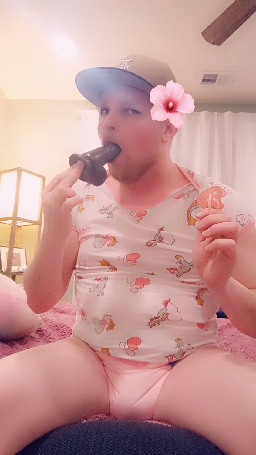 Diaper sissy Derek chew