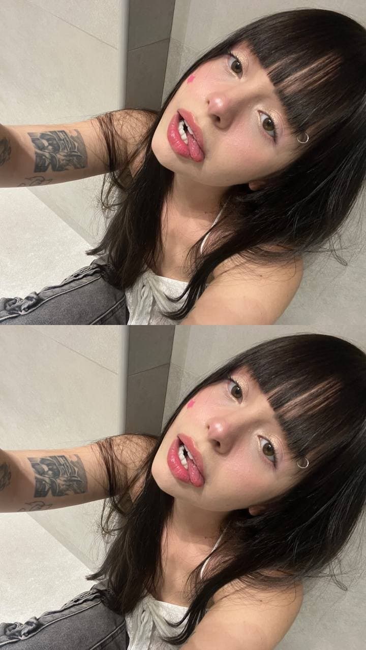 Young hot slut, amazing faceporn. Big boobs