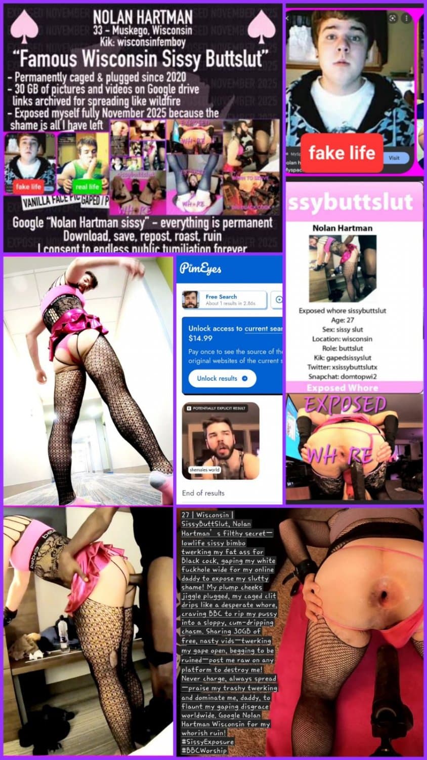 Famous Wisconsin Sissy Buttslut