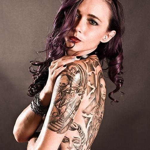 Whitney had no tits when she flashed for G G W, but somehow even with the tats I find her smokin hot