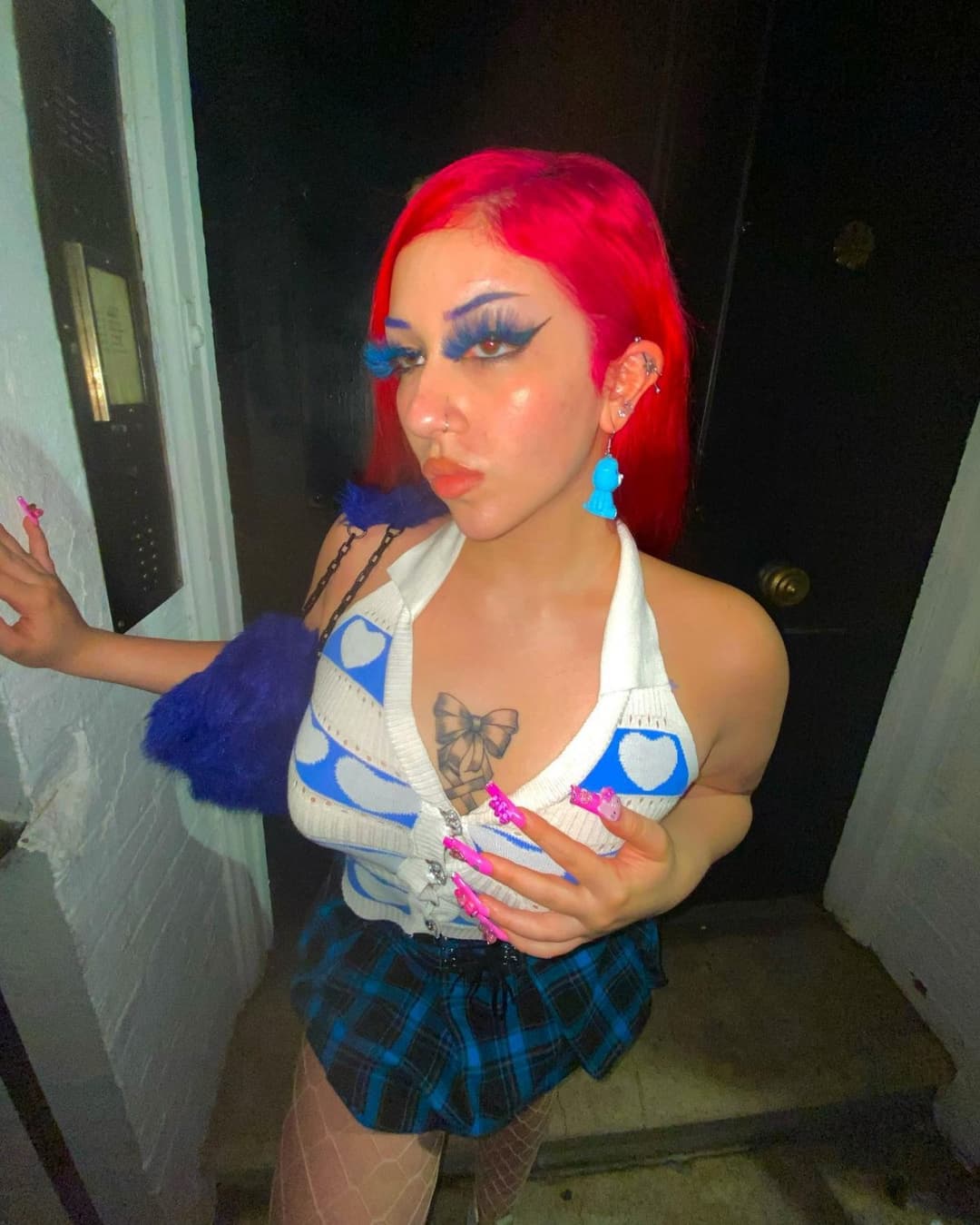 Sexy lil Gothic thick booty