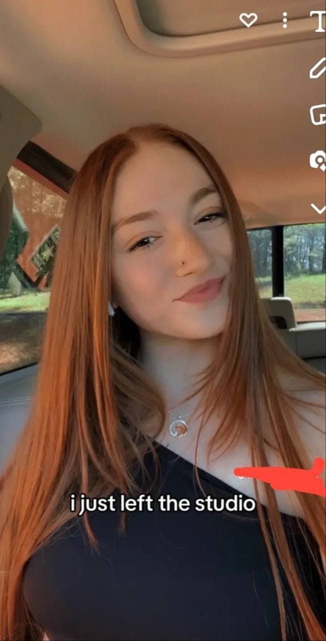 Click to view full size Trib this redhead slut and degrade her in her comment on tiktok