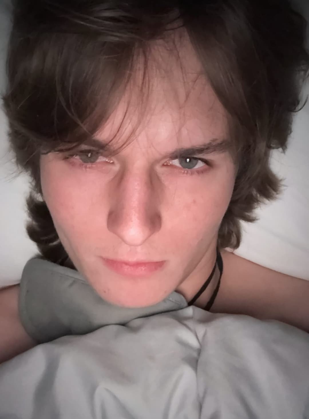 stupid white college boy baited and shows dick