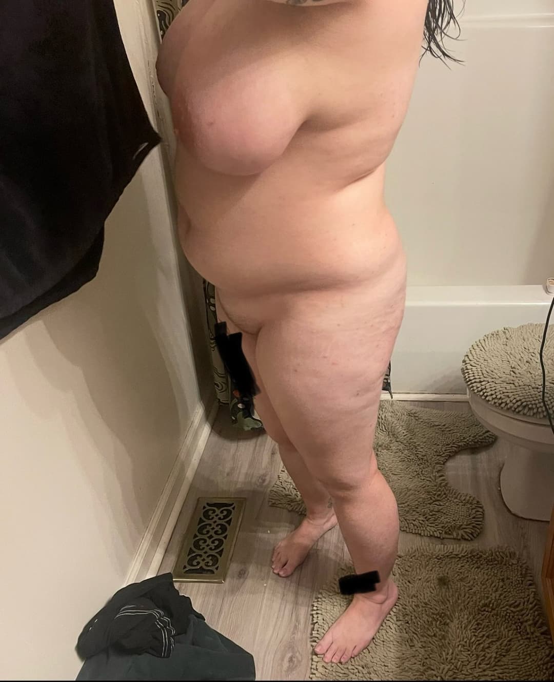 My exposed, unaware wife. Kik me @ Untold_Matters44 if you wanna see more.