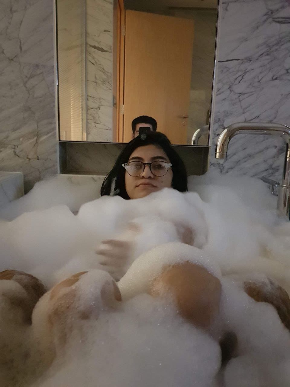 Beautiful Cute Slim Perfect Figure Desi Shy Girlfriend Teasing & Showing What She Can Do