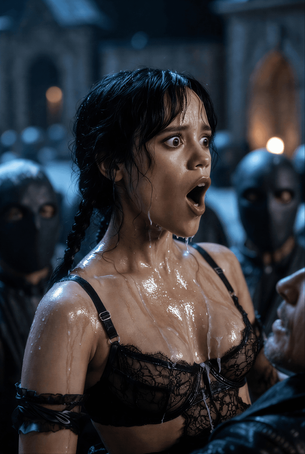 Wednesday Addams – Tortured by Crackstone’s Fanatics - PREVIEW (130 Images)