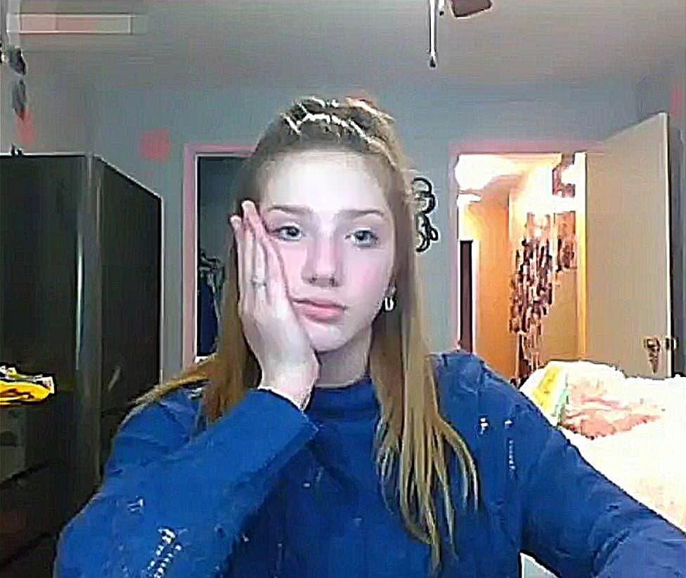 Horny sluts help cum on cam by sticking out their tongues and showing their boobs