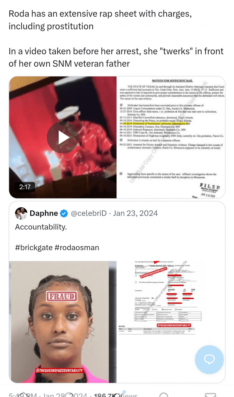 Brick Lady Was Supposed to Let Me Fuck When I Came to Houston (Now She in Jail + Social Media Ban)