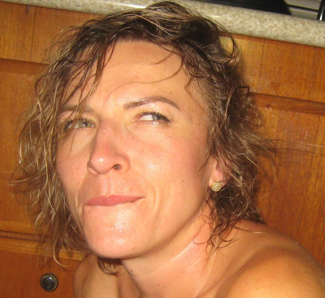 Boss with Friend Fucked Irina Slut Wife on a Boat