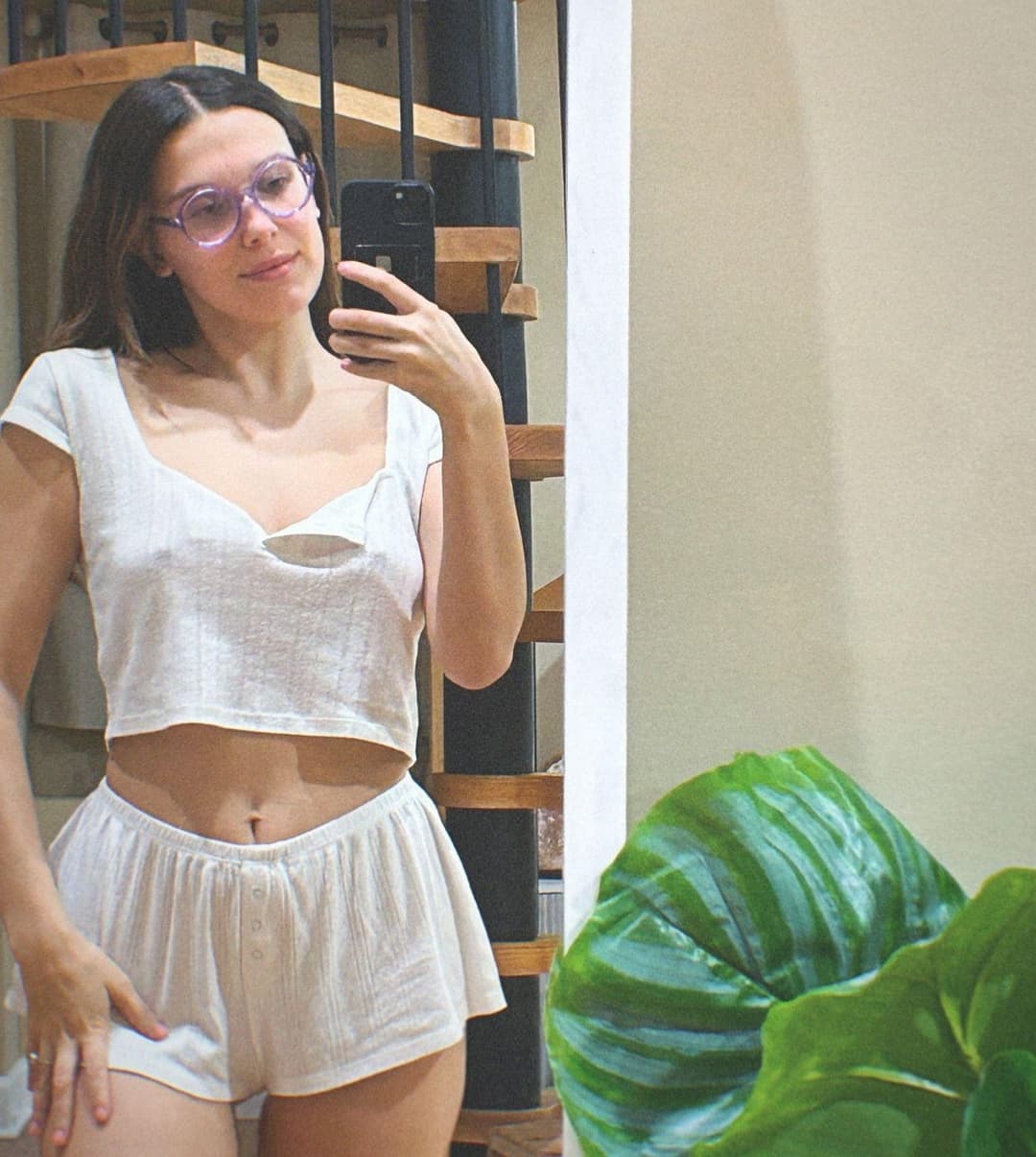 Millie Bobby Brown leaks and titty slip