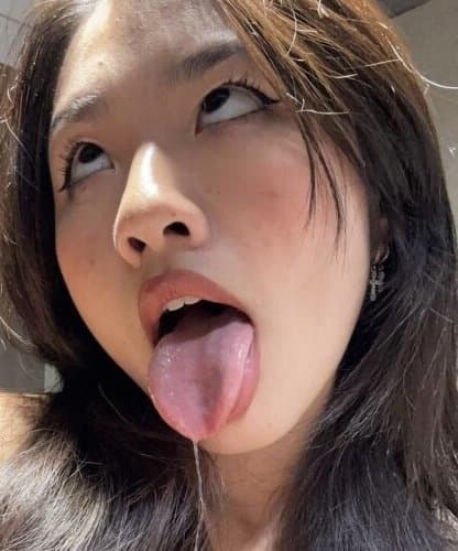 Asian Teen Cumslut Jeanne Nguyen Goon and Cum PMV! Mouth Wide Open! Texas Tech University Slut
